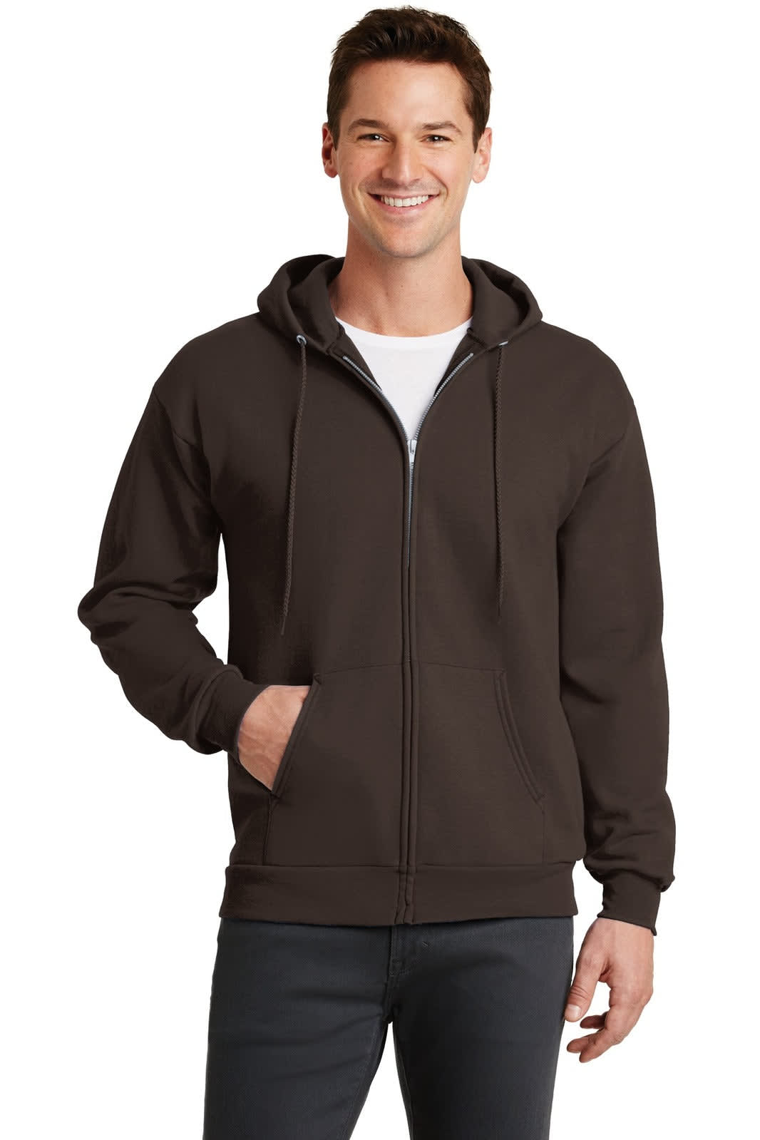 Port & Company - Core Fleece Full-Zip Hooded Sweatshirt