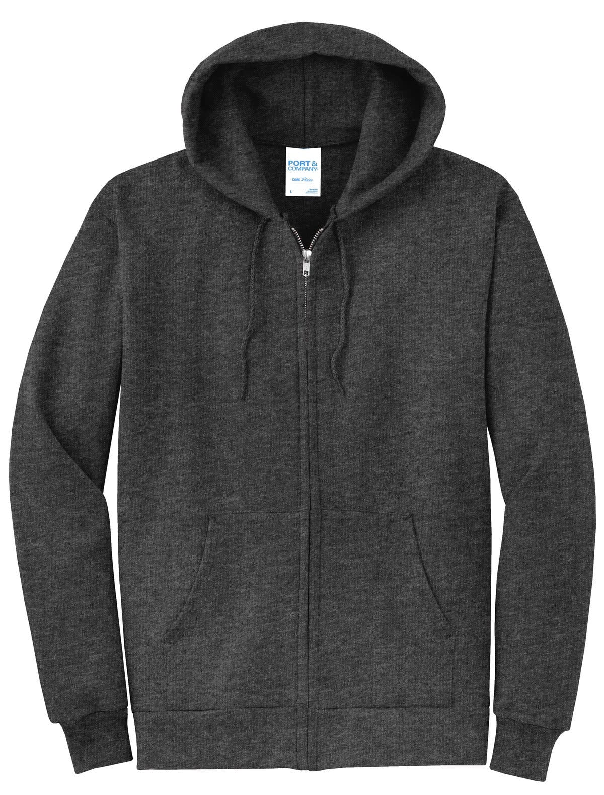 Port & Company - Core Fleece Full-Zip Hooded Sweatshirt