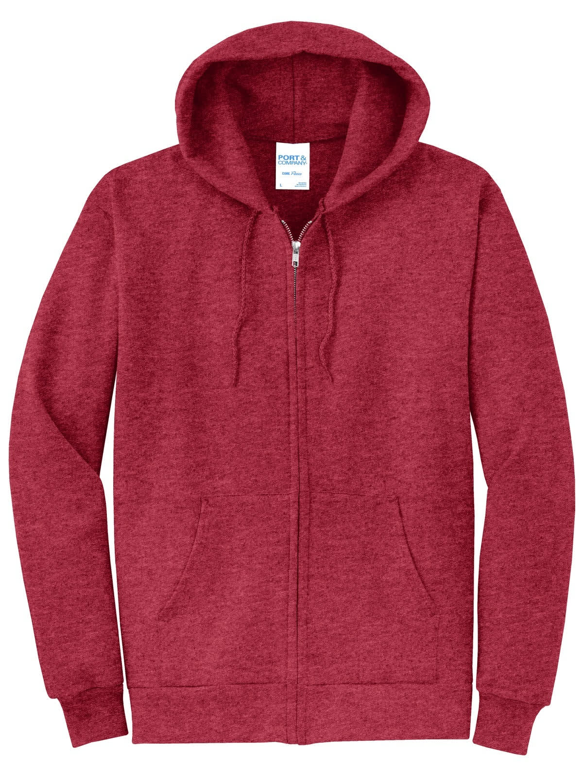 Port & Company - Core Fleece Full-Zip Hooded Sweatshirt