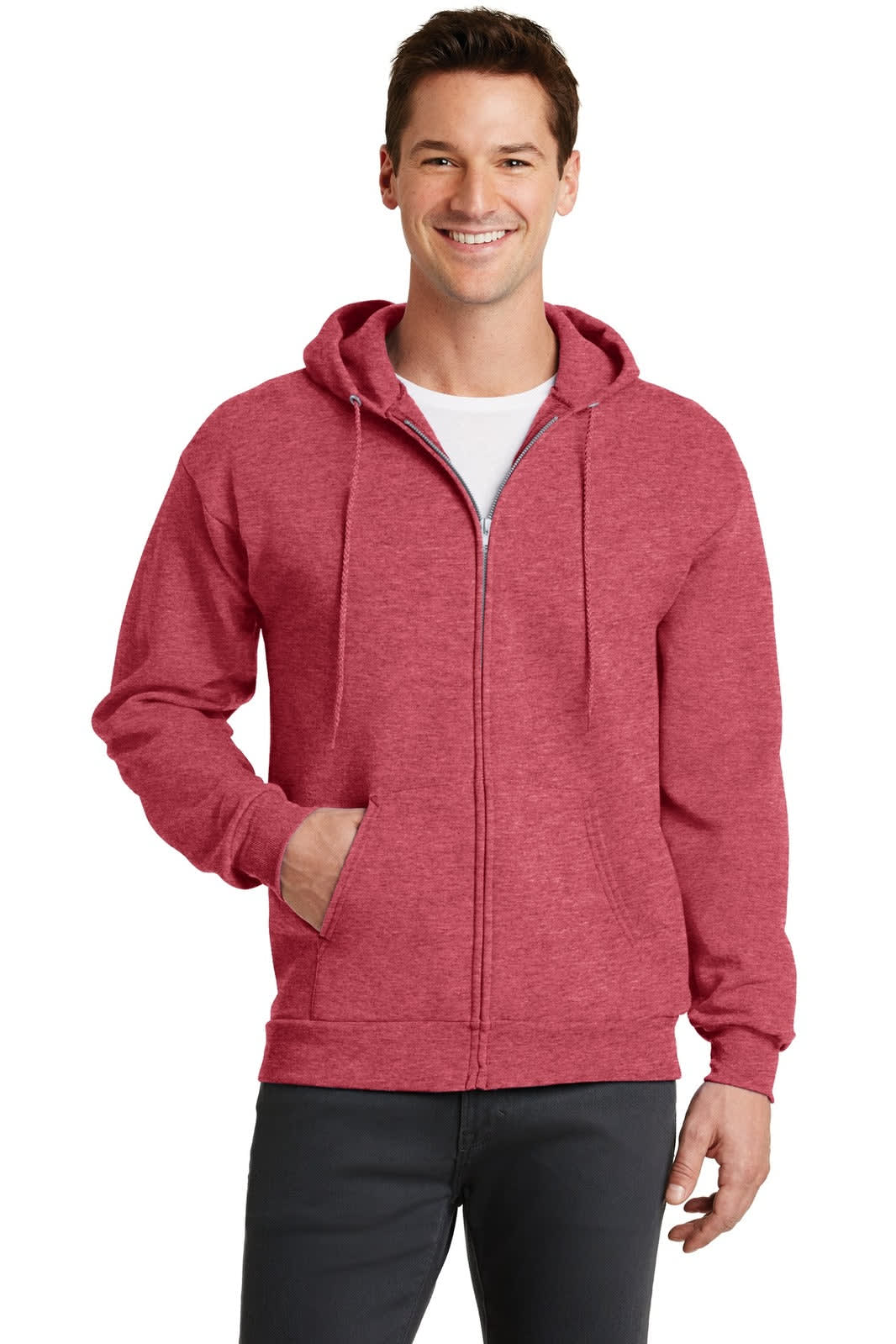 Port & Company - Core Fleece Full-Zip Hooded Sweatshirt