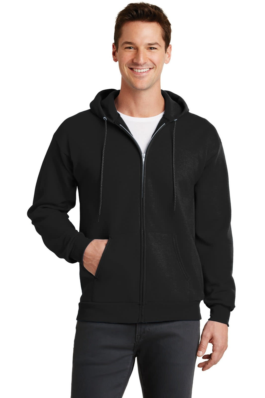 Port & Company - Core Fleece Full-Zip Hooded Sweatshirt