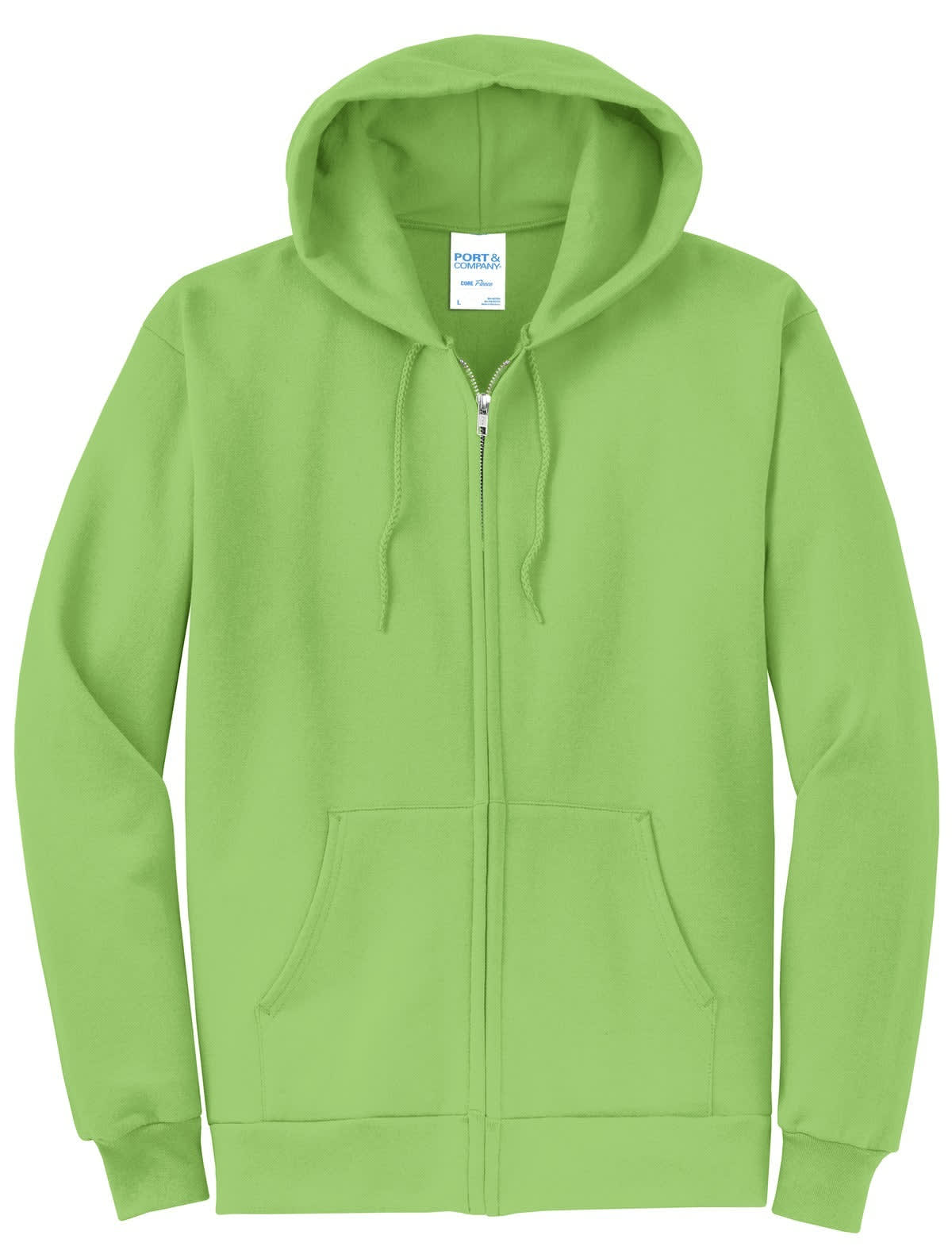 Port & Company - Core Fleece Full-Zip Hooded Sweatshirt