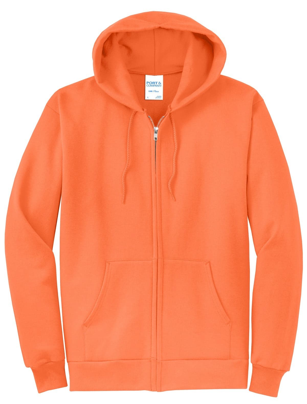 Port & Company - Core Fleece Full-Zip Hooded Sweatshirt