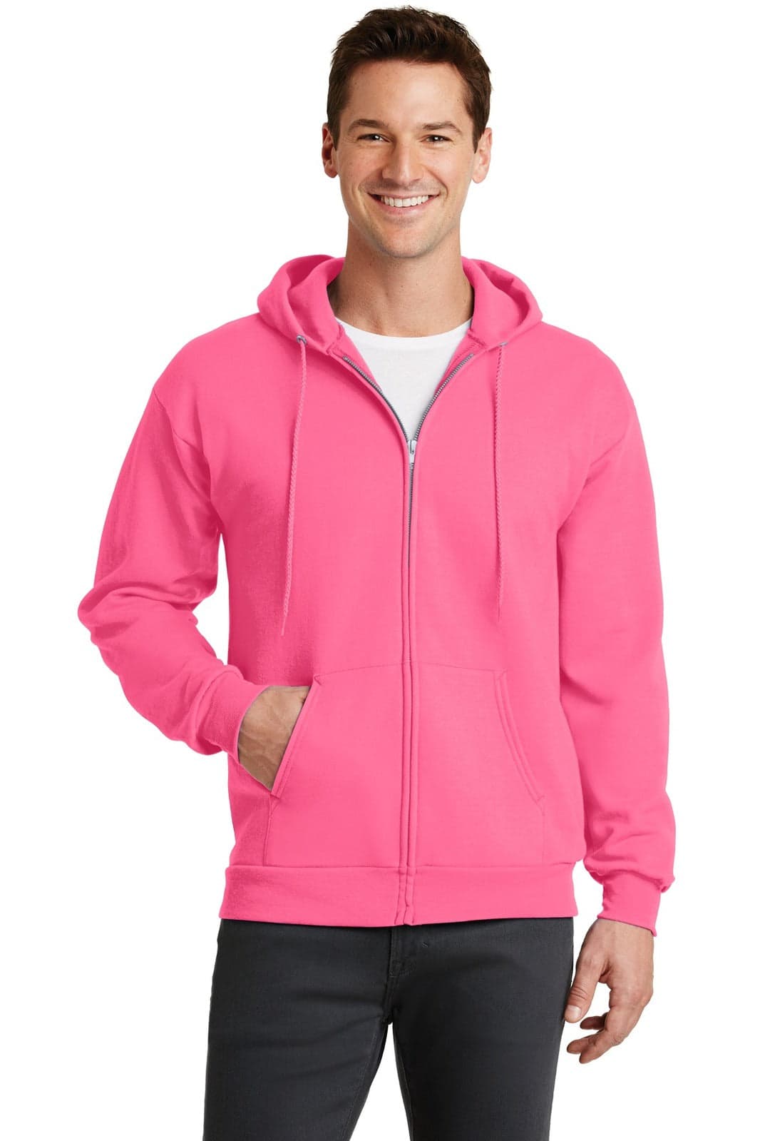 Port & Company - Core Fleece Full-Zip Hooded Sweatshirt