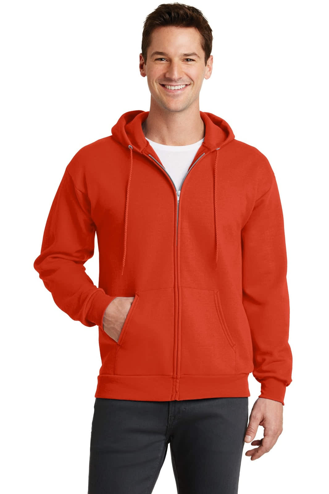 Port & Company - Core Fleece Full-Zip Hooded Sweatshirt
