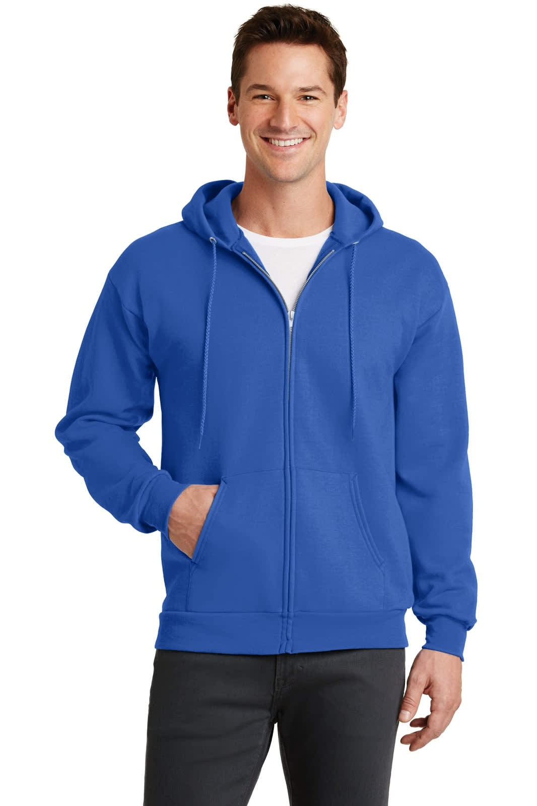 Port & Company - Core Fleece Full-Zip Hooded Sweatshirt