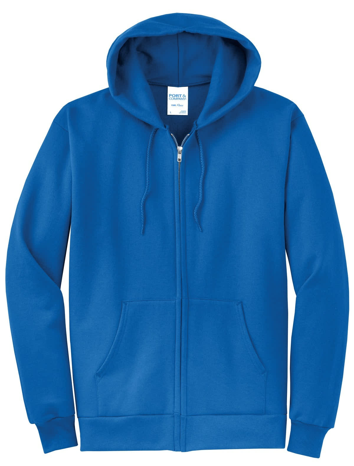 Port & Company - Core Fleece Full-Zip Hooded Sweatshirt