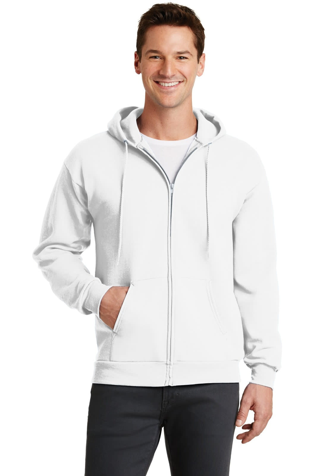 Port & Company - Core Fleece Full-Zip Hooded Sweatshirt