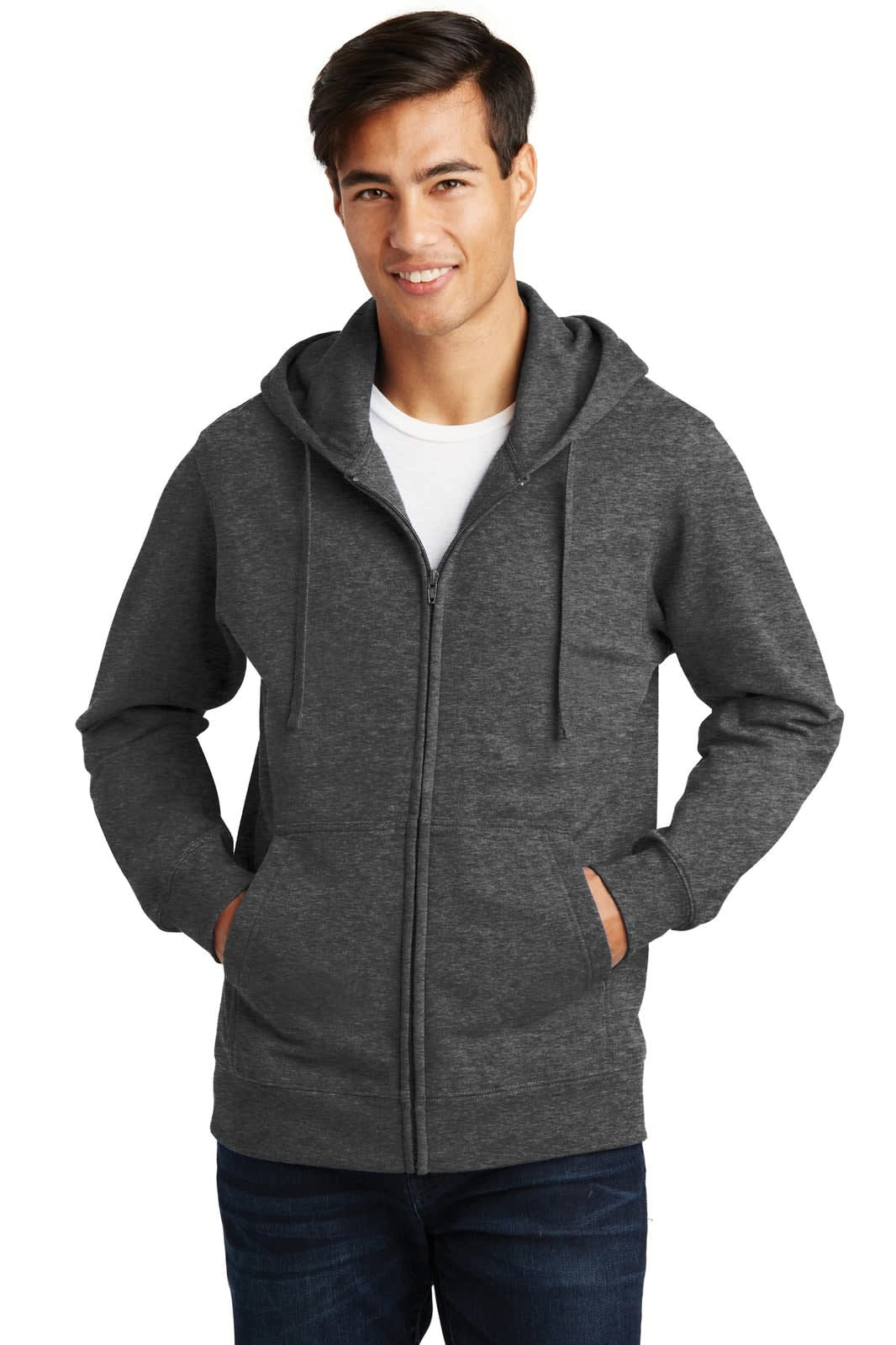 Port & Company Fan Favorite Fleece Full-Zip Hooded Sweatshirt