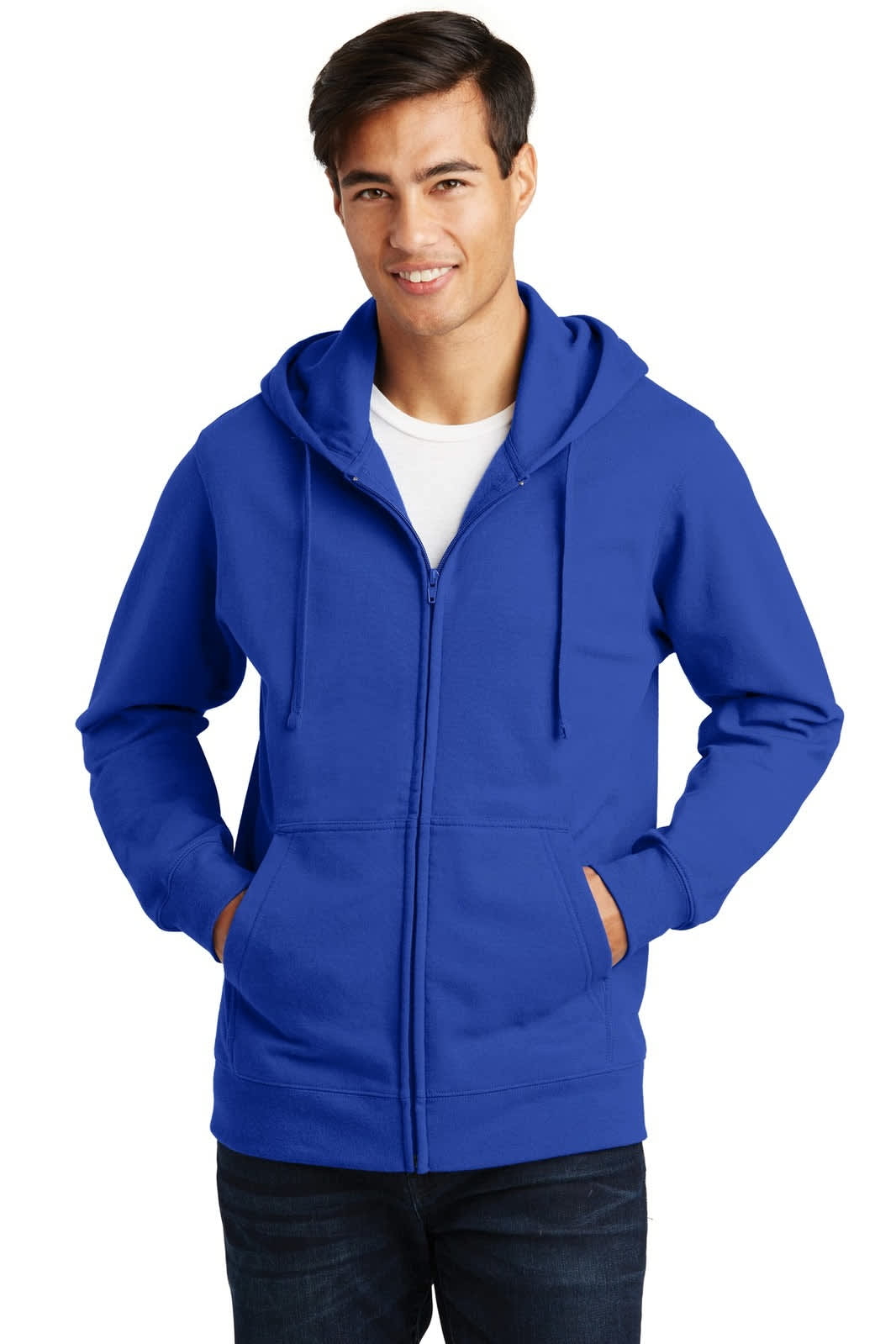 Port & Company Fan Favorite Fleece Full-Zip Hooded Sweatshirt