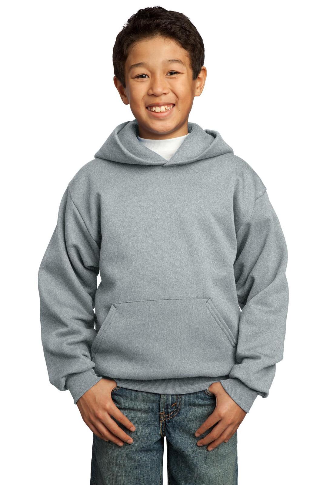 Port & Company - Youth Core Fleece Pullover Hooded Sweatshirt