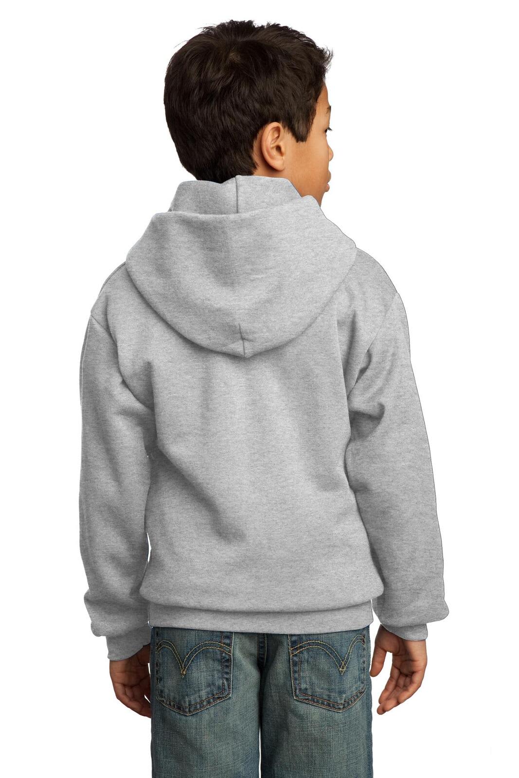Port & Company - Youth Core Fleece Pullover Hooded Sweatshirt