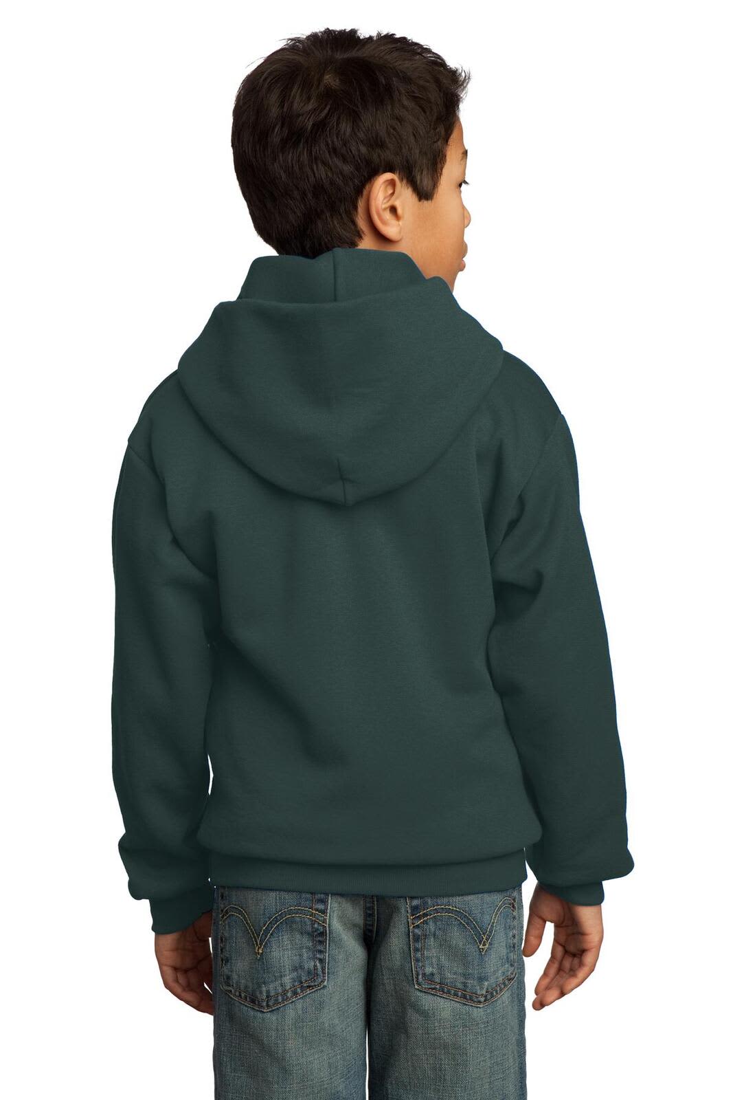 Port & Company - Youth Core Fleece Pullover Hooded Sweatshirt