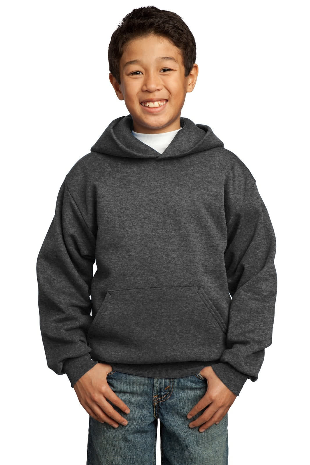 Port & Company - Youth Core Fleece Pullover Hooded Sweatshirt