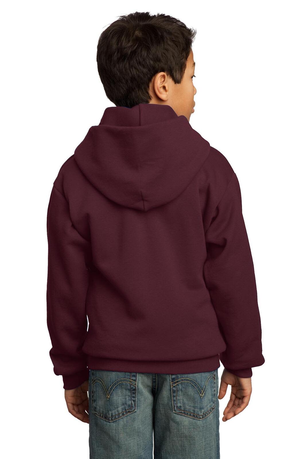 Port & Company - Youth Core Fleece Pullover Hooded Sweatshirt