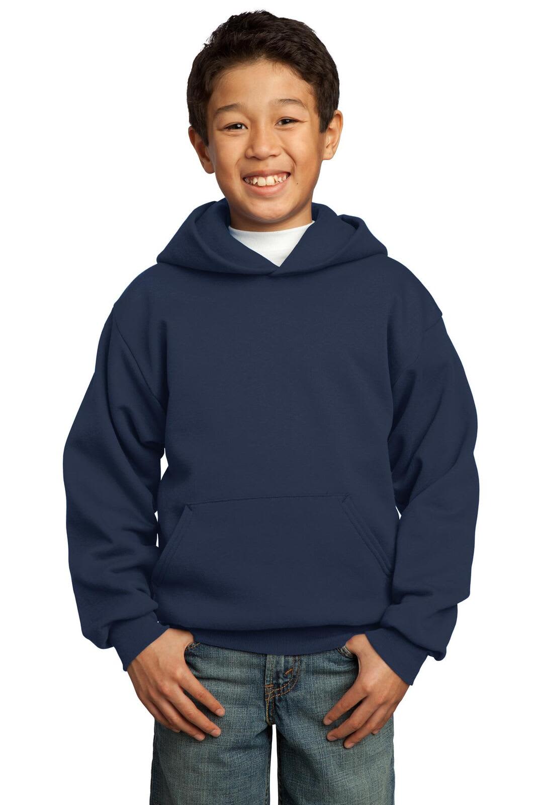 Port & Company - Youth Core Fleece Pullover Hooded Sweatshirt