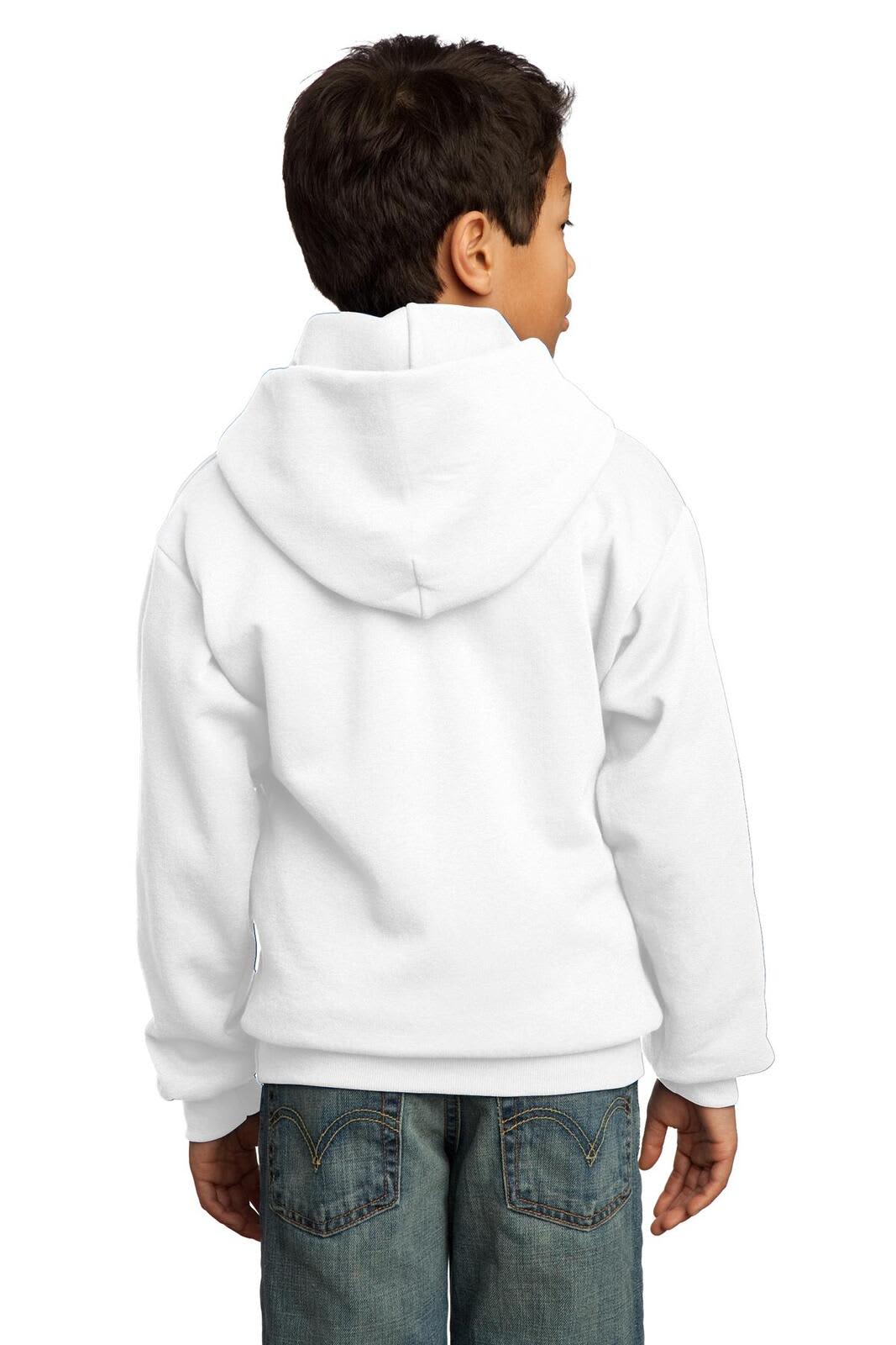 Port & Company - Youth Core Fleece Pullover Hooded Sweatshirt