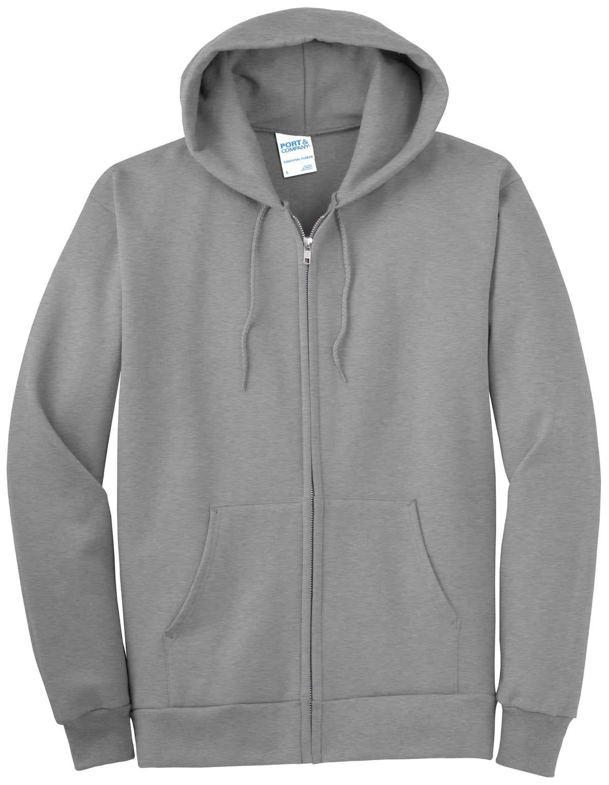 Port & Company -  Essential Fleece Full-Zip Hooded Sweatshirt