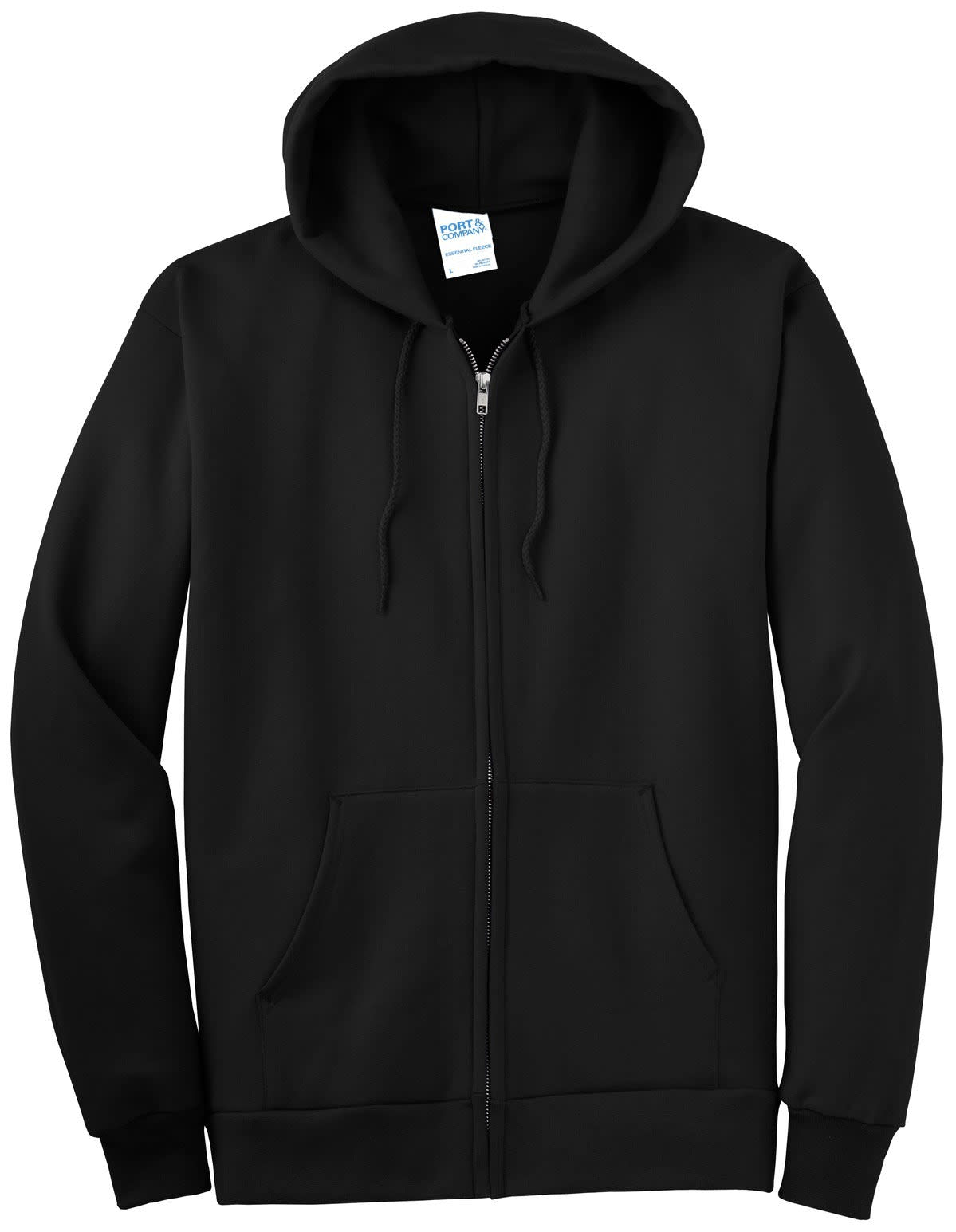 Port & Company -  Essential Fleece Full-Zip Hooded Sweatshirt