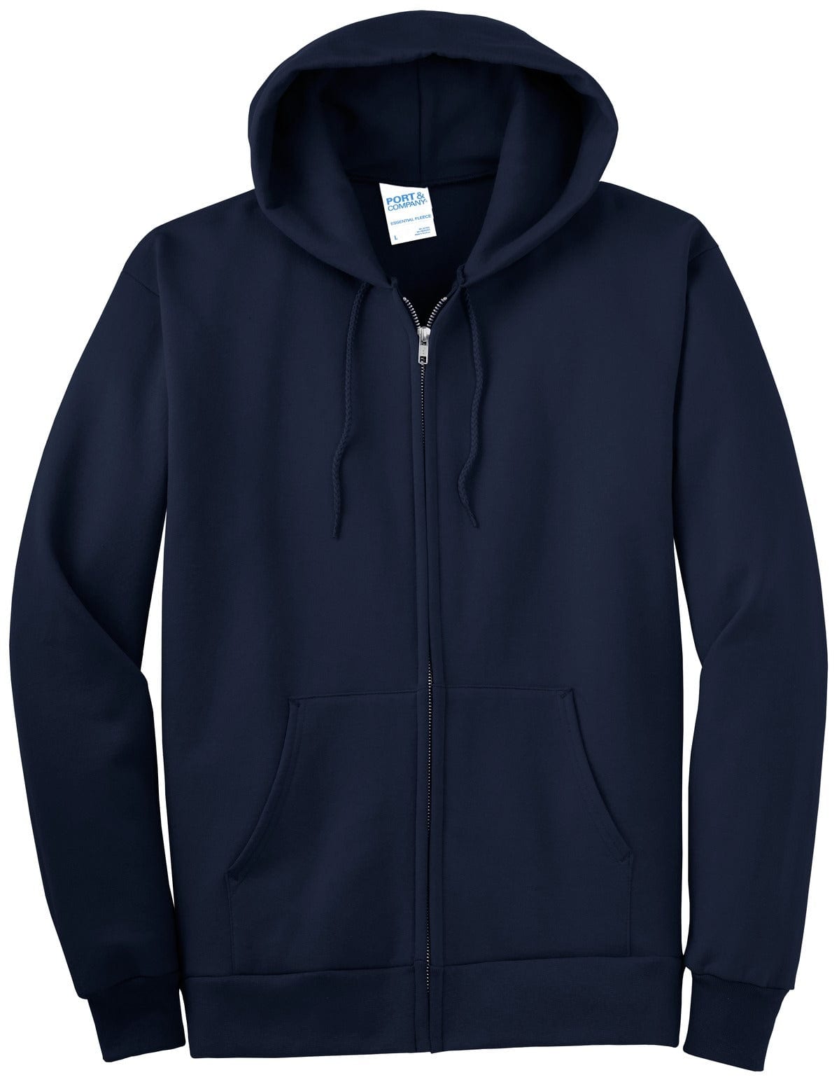 Port & Company -  Essential Fleece Full-Zip Hooded Sweatshirt