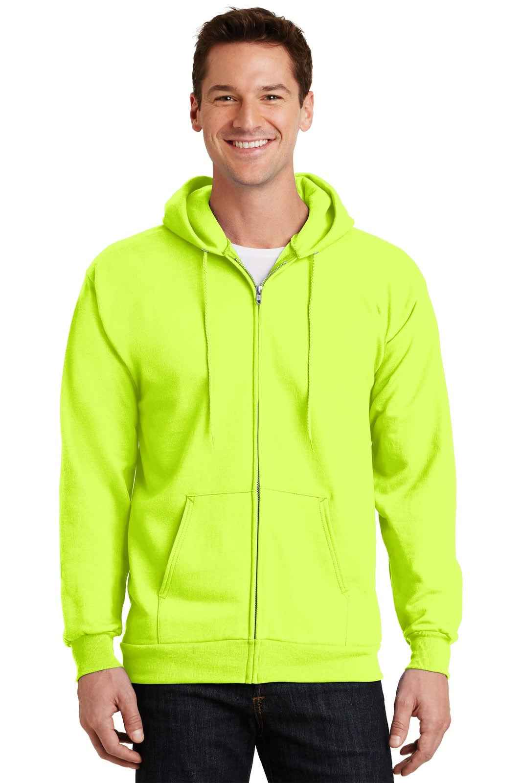 Port & Company -  Essential Fleece Full-Zip Hooded Sweatshirt