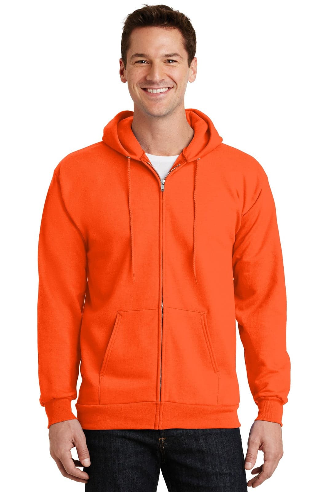 Port & Company -  Essential Fleece Full-Zip Hooded Sweatshirt