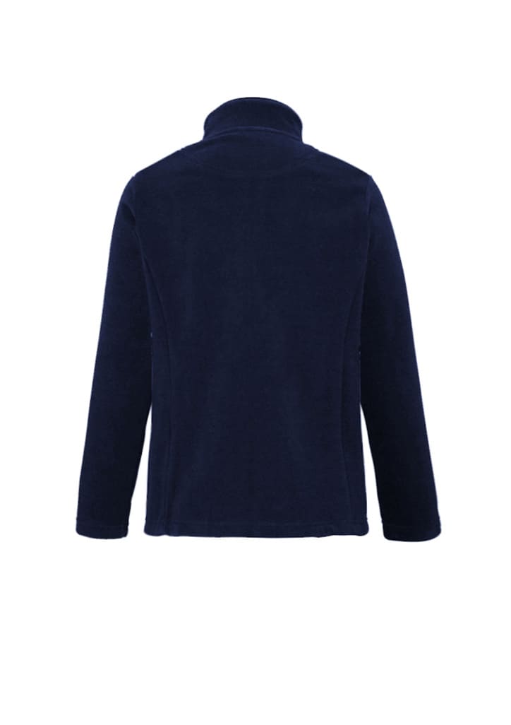Womens Plain Micro Fleece Jacket