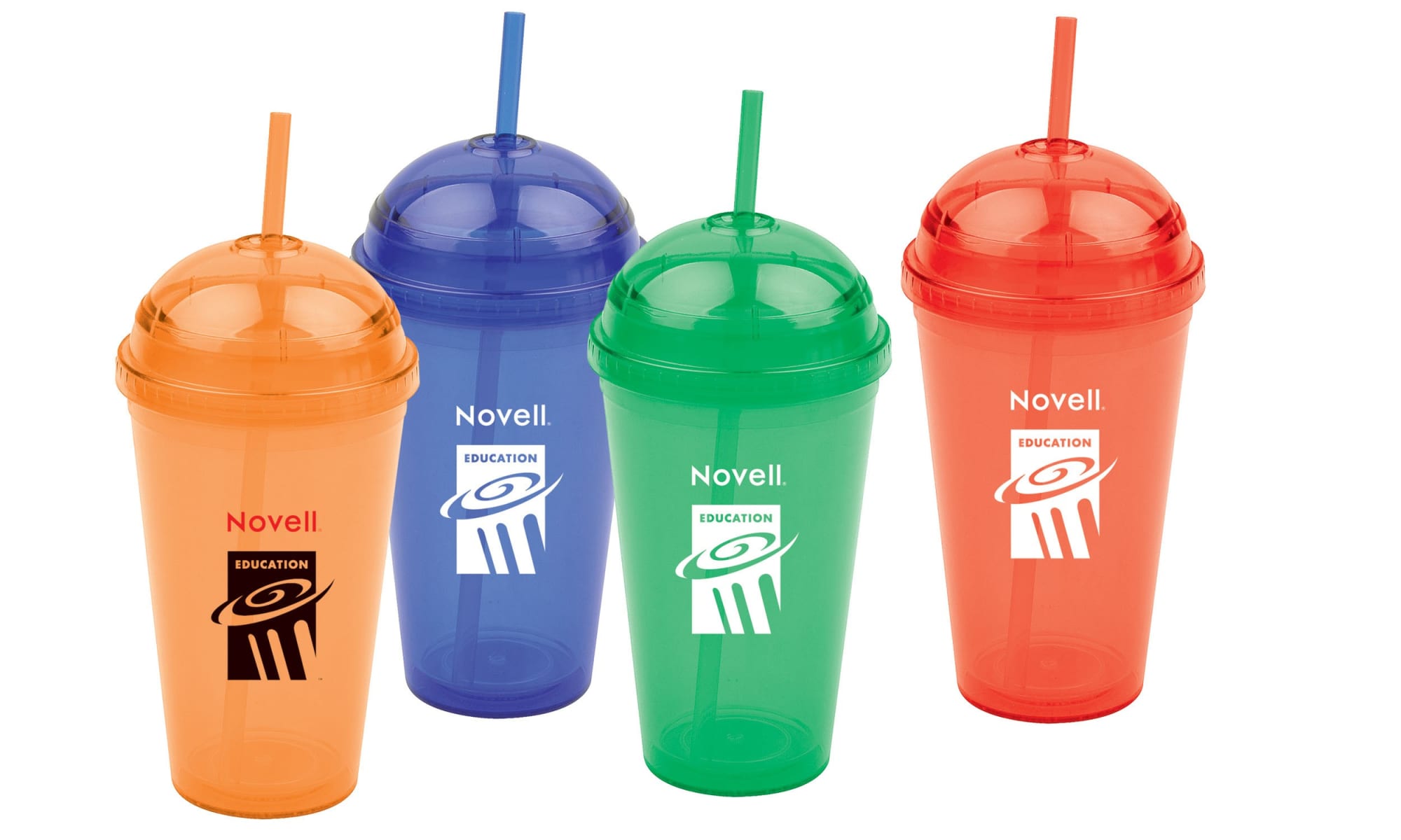 Plastic Cups With Domed Cap