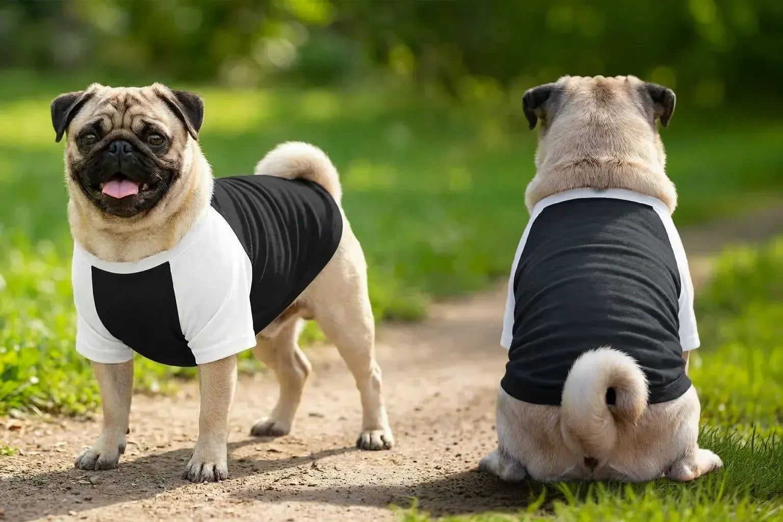 Dog's Raglan T-Shirt