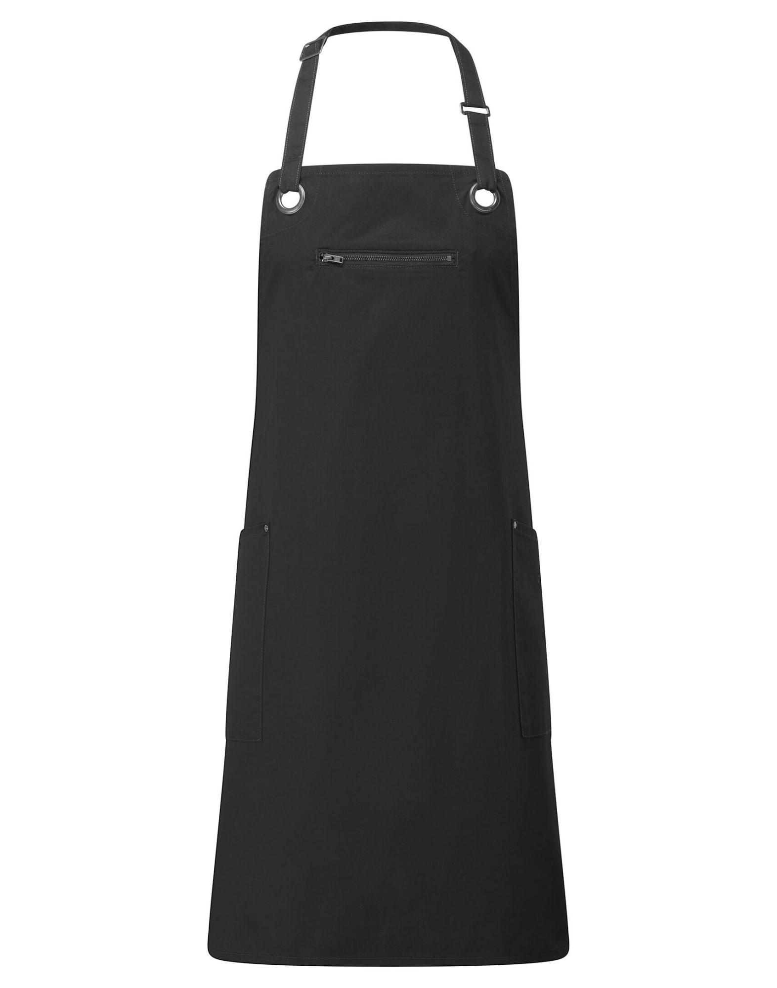 Barley Contrast Stitch Bib Apron