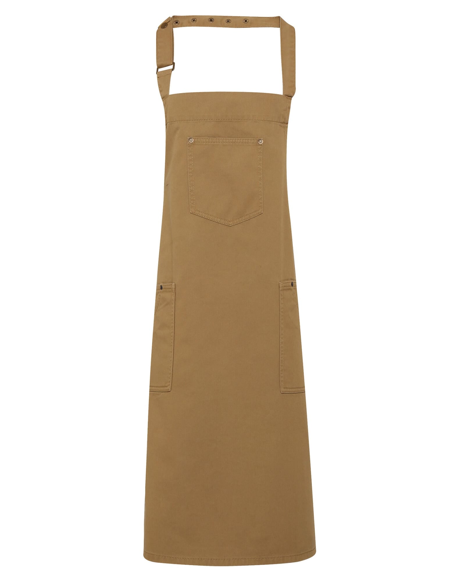 Chino Cotton Bib Apron