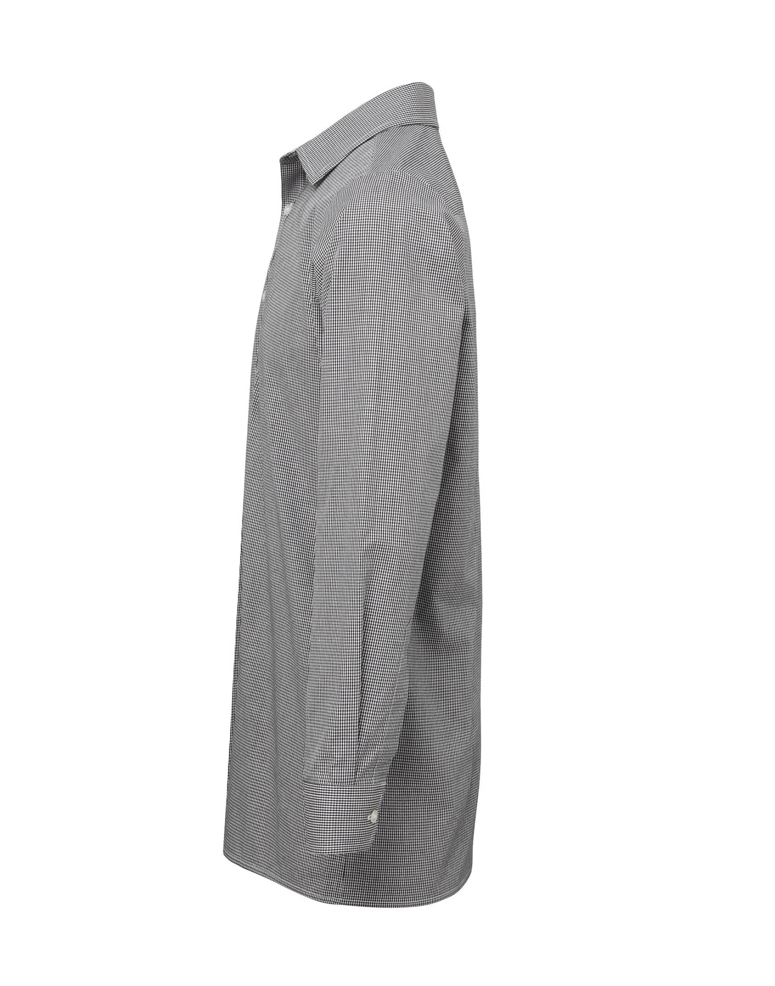 Microcheck L-S Cotton Shirt