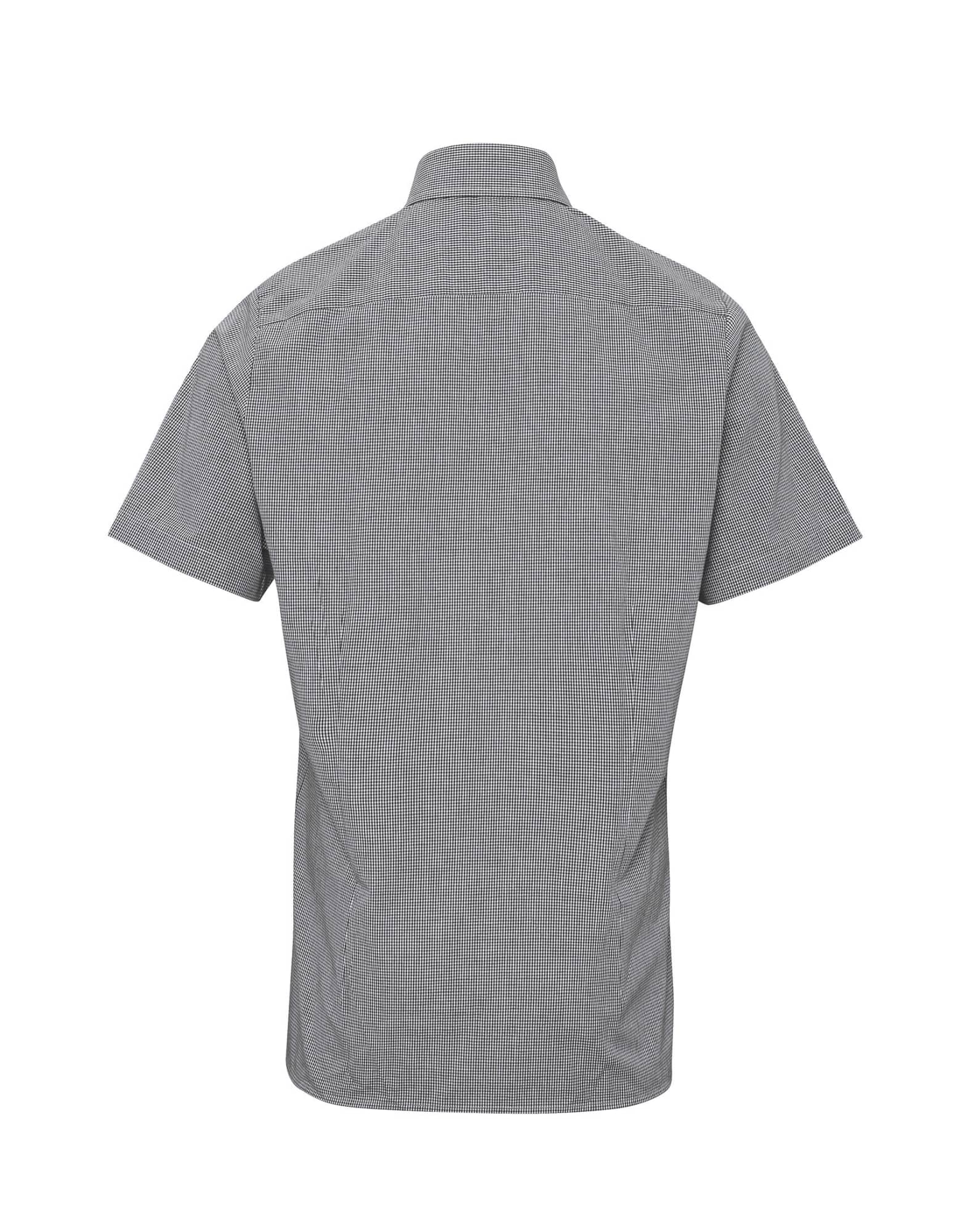 Microcheck S-S Cotton Shirt