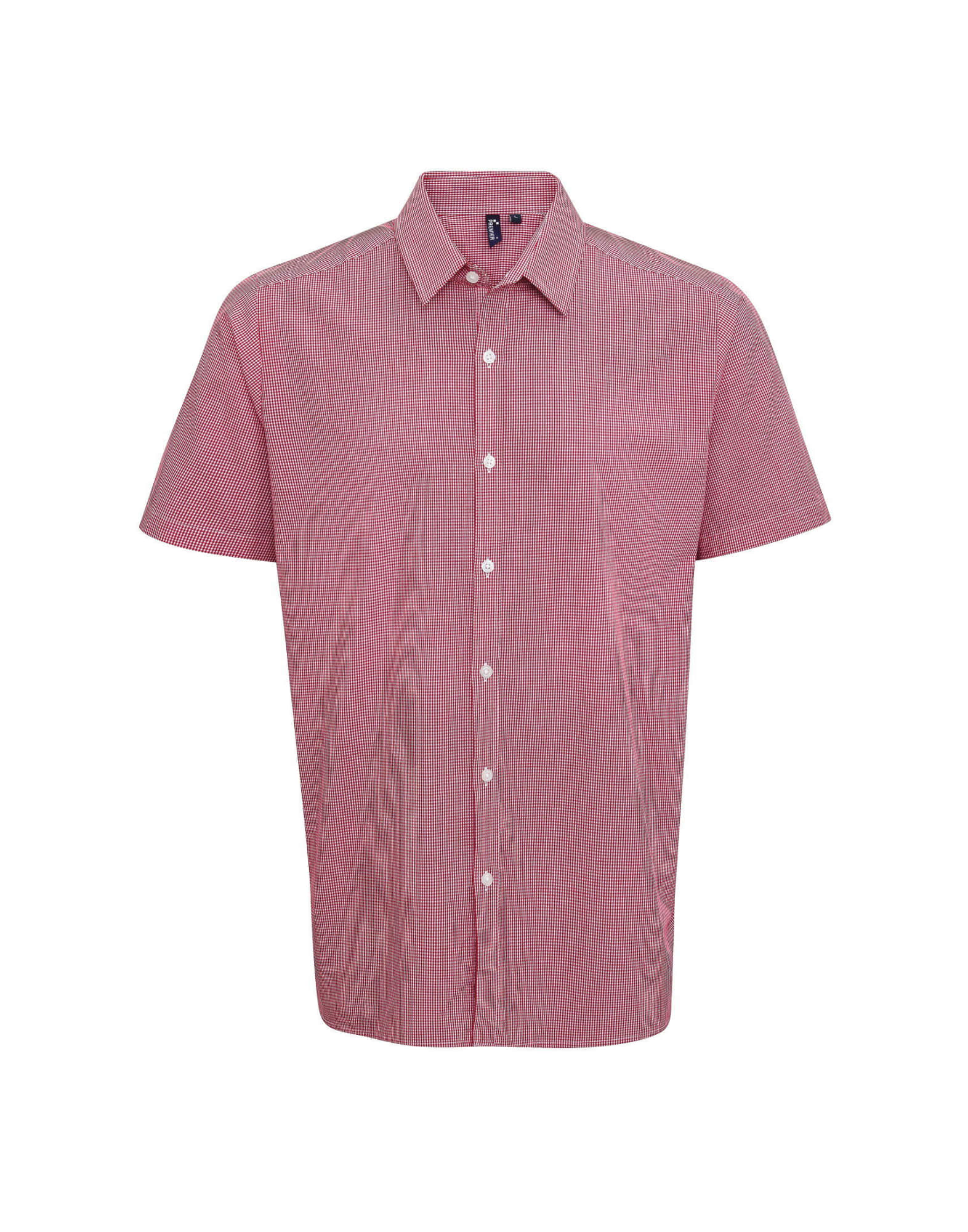 Microcheck S-S Cotton Shirt