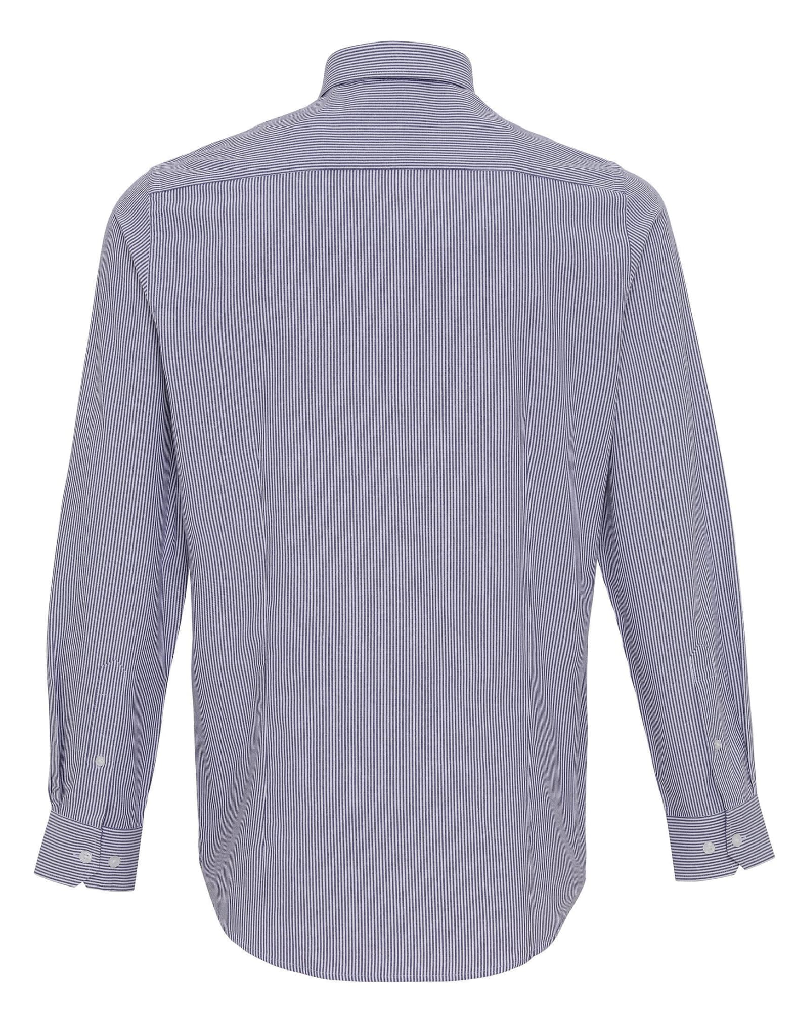 Cotton-Rich Oxford Stripes Shirt