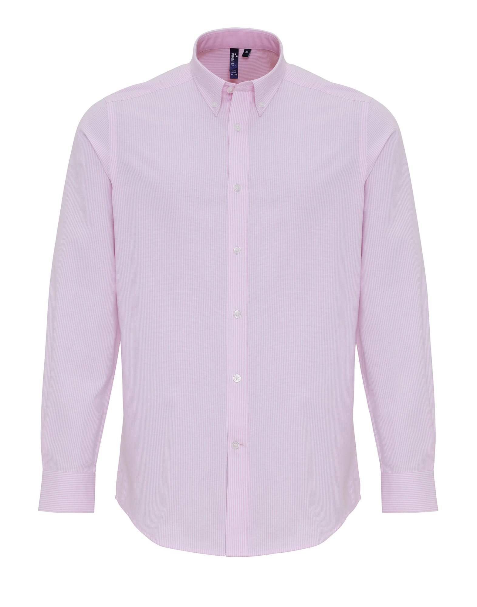 Cotton-Rich Oxford Stripes Shirt