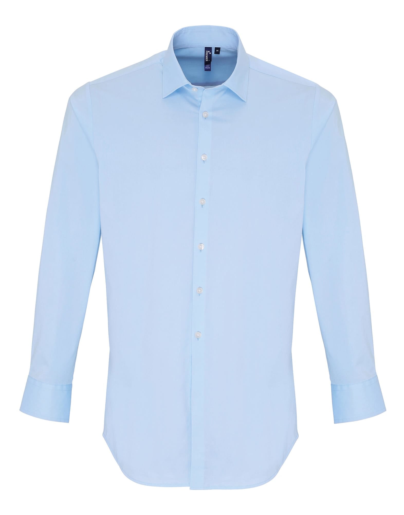 Stretch Fit Cotton Poplin L-S Shirt