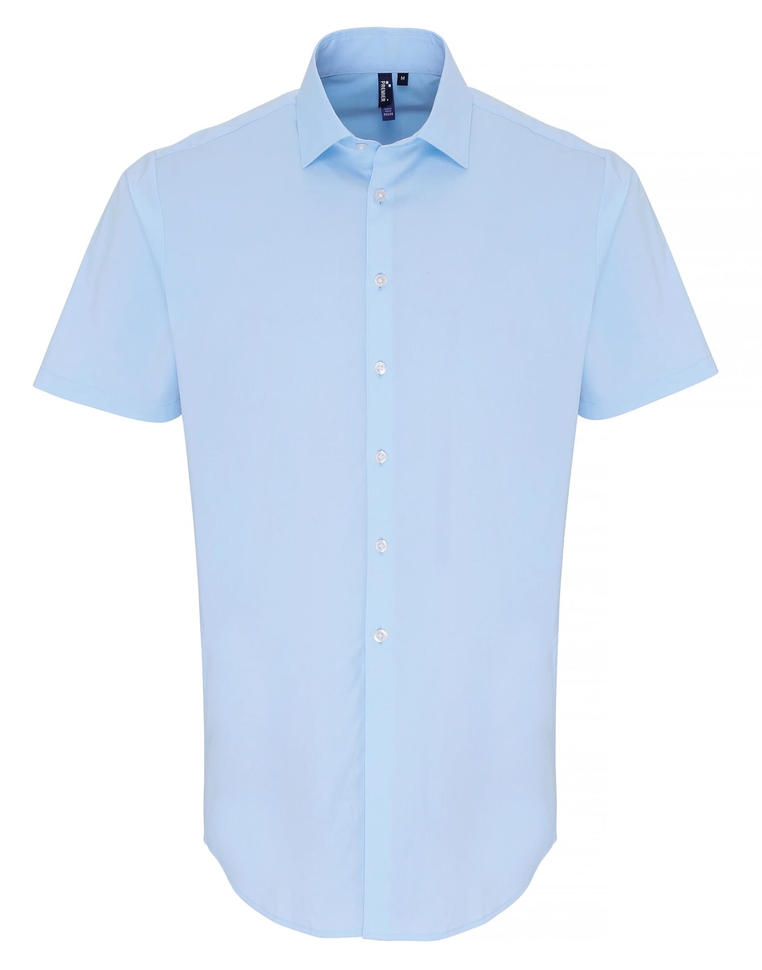 Stretch Fit Cotton Poplin S-S Shirt