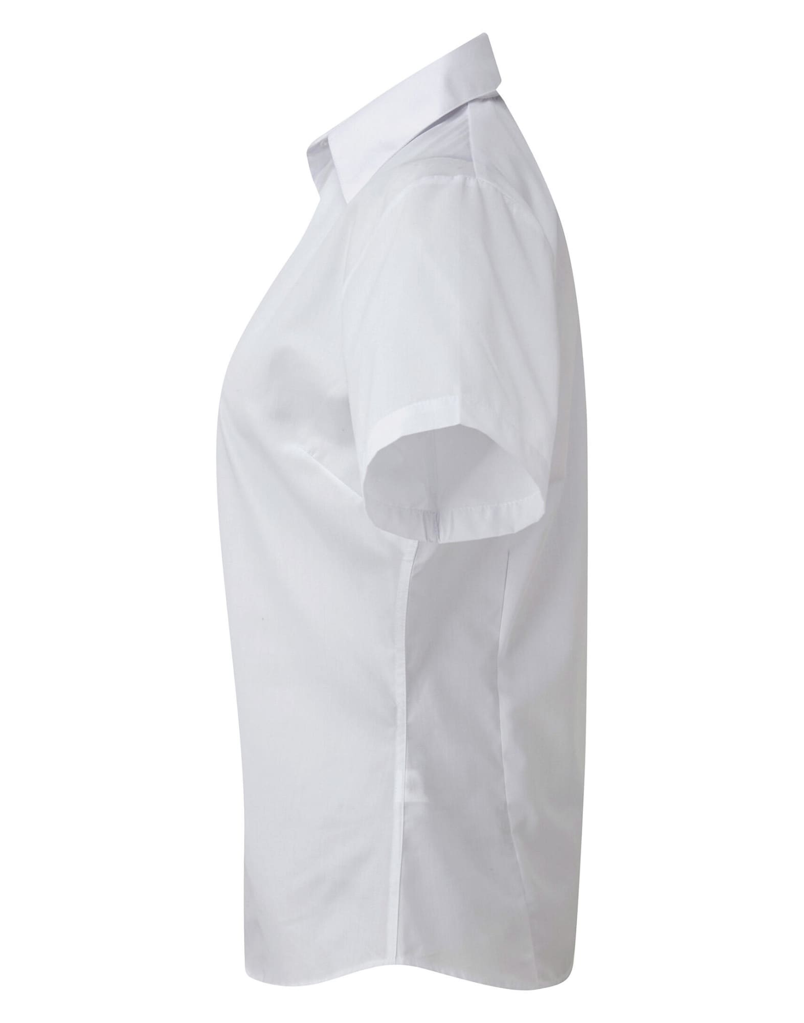 Womens S-S Poplin Blouse
