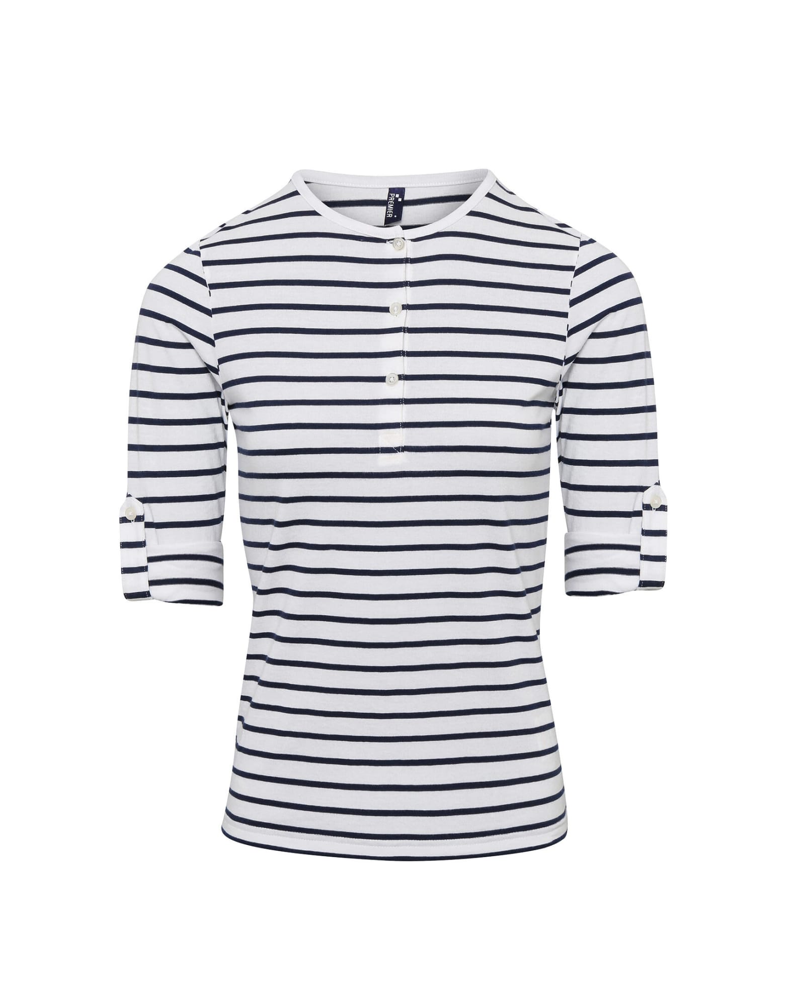 Womens Long John Roll-Sleeve Tee