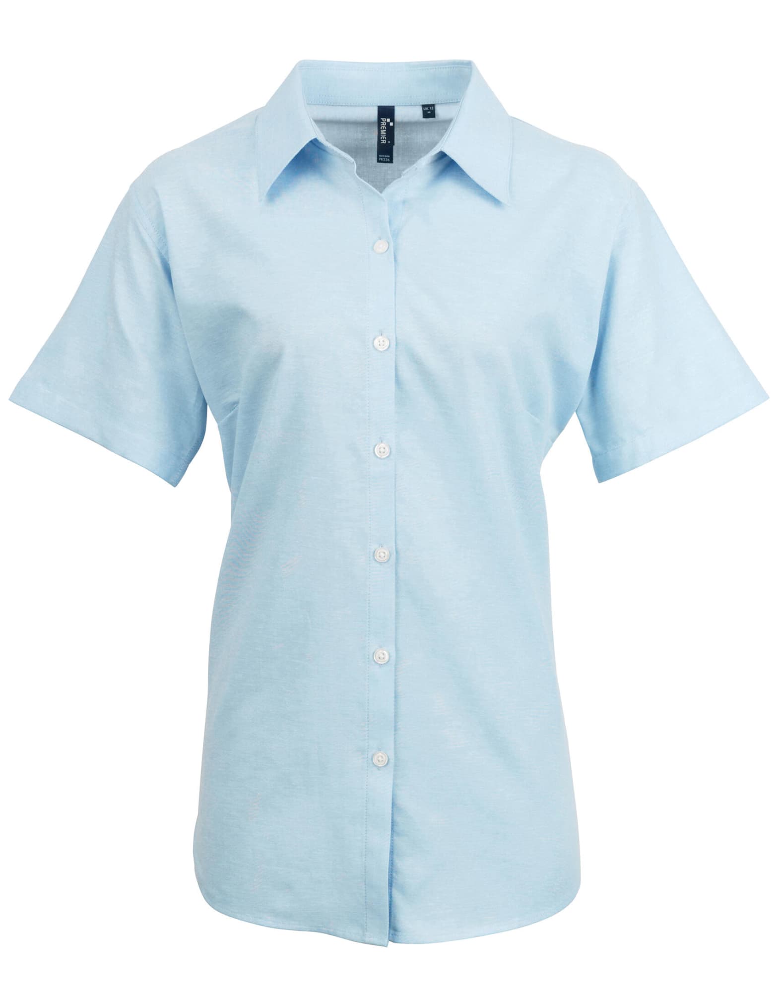 Womens Signature Oxford S-S Shirt