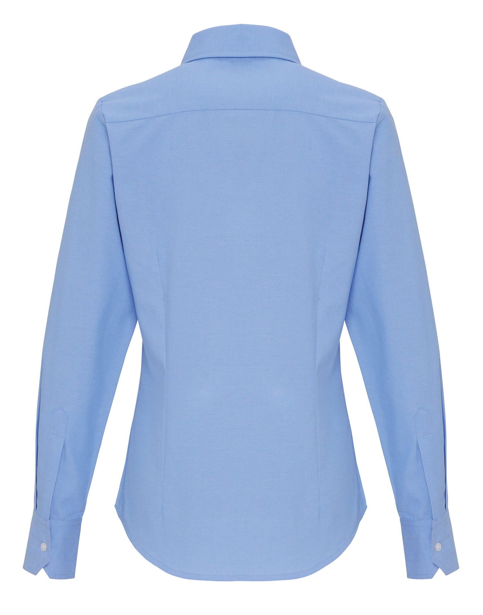 Womens Cotton-Rich Oxford Stripes Blouse