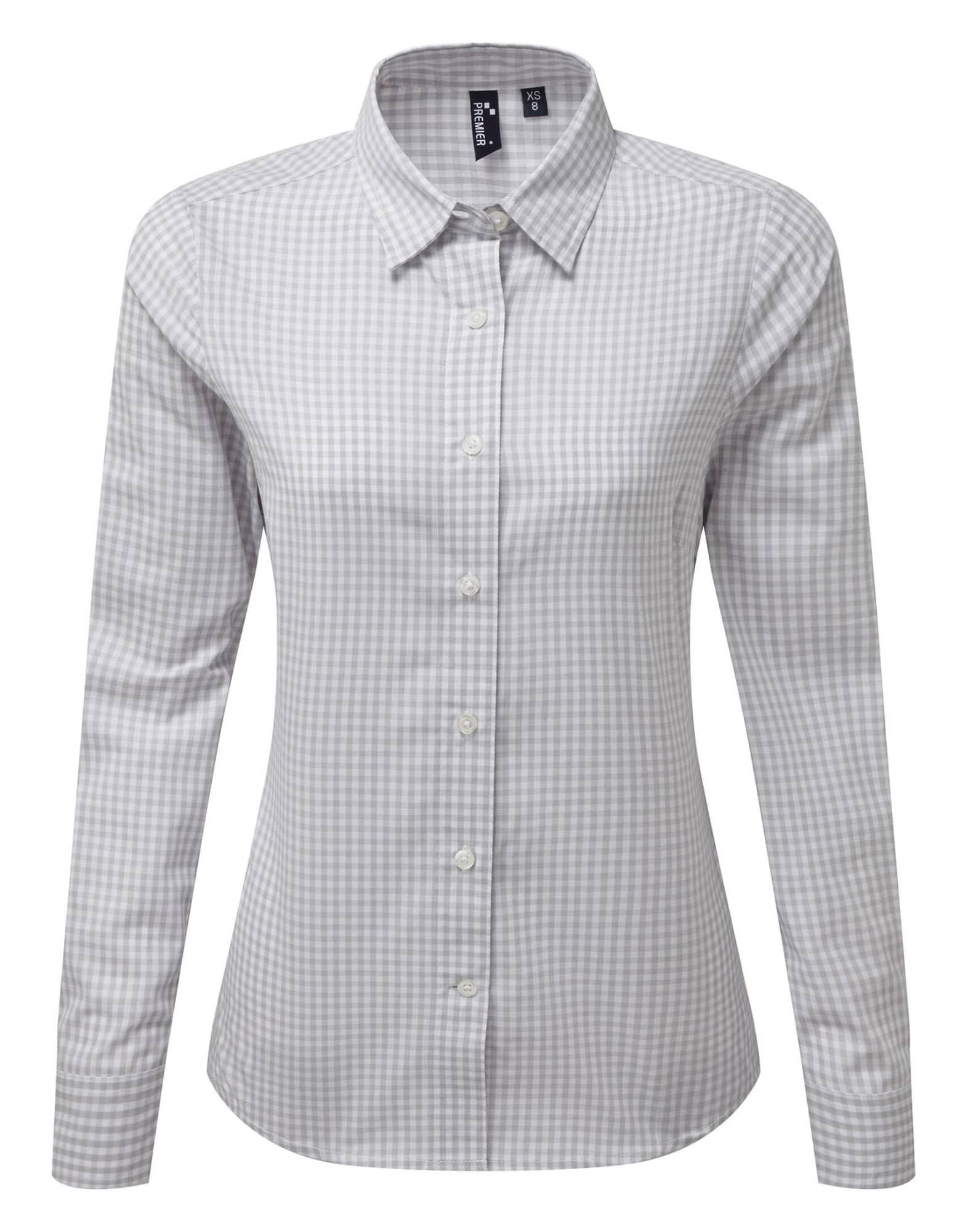 Womens Maxton Check L-S Shirt