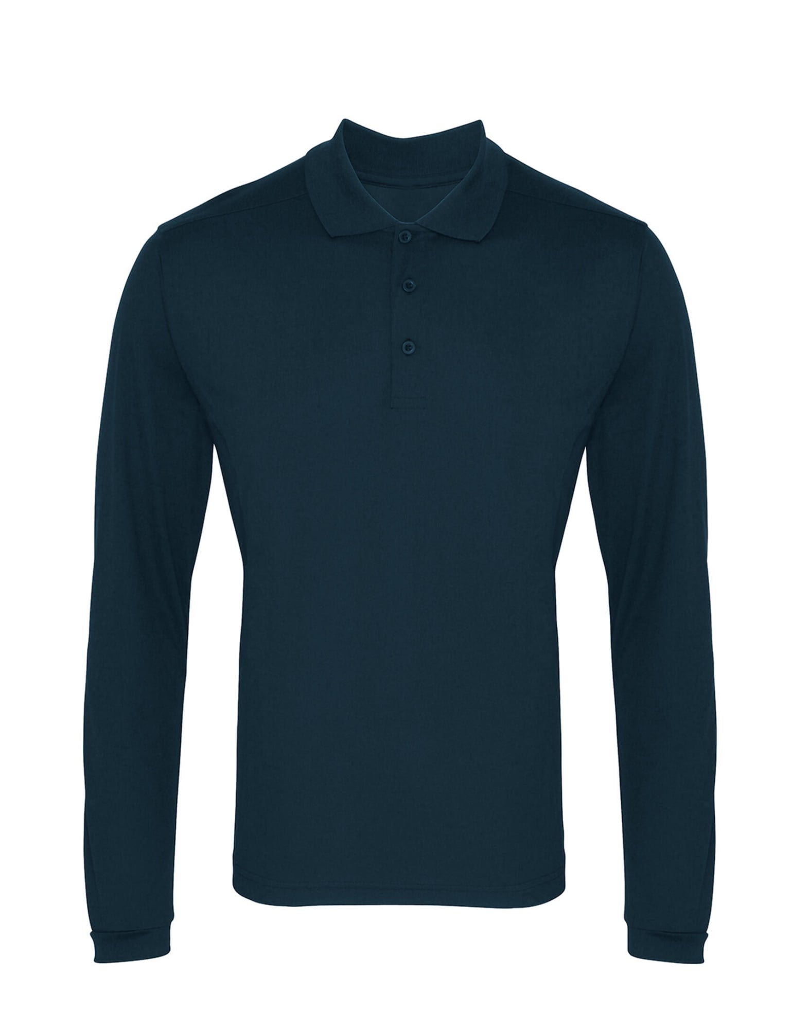 Coolchecker L-S Pique Polo