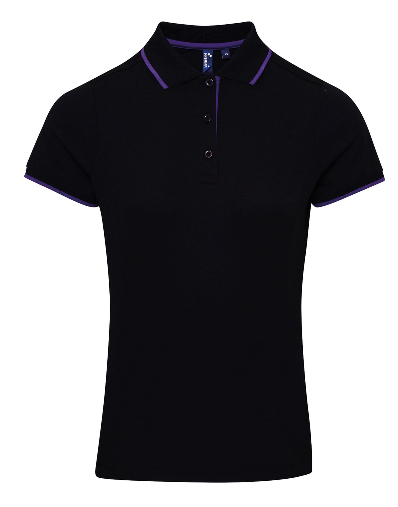 Womens Contrast Coolchecker Polo