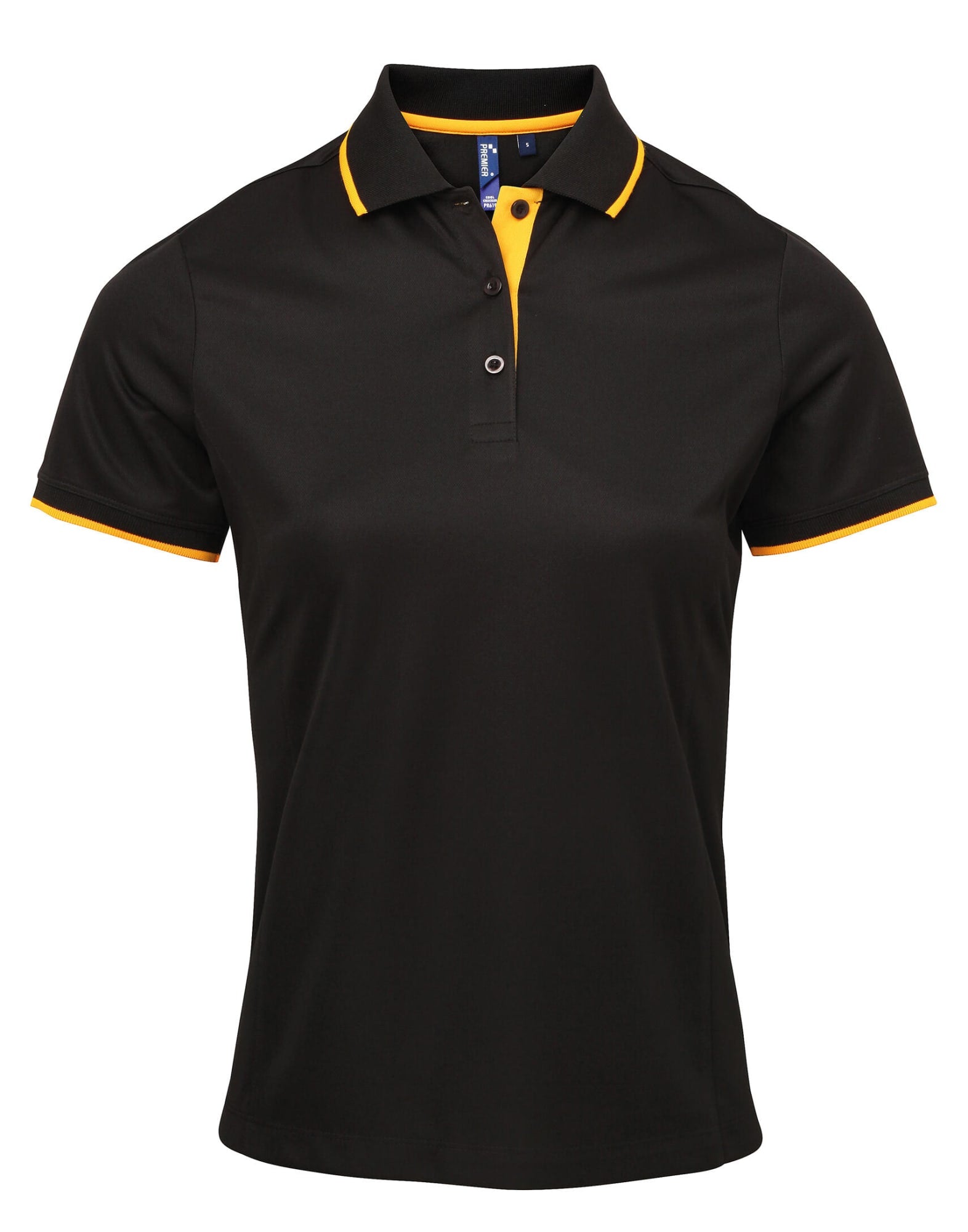 Womens Contrast Coolchecker Polo