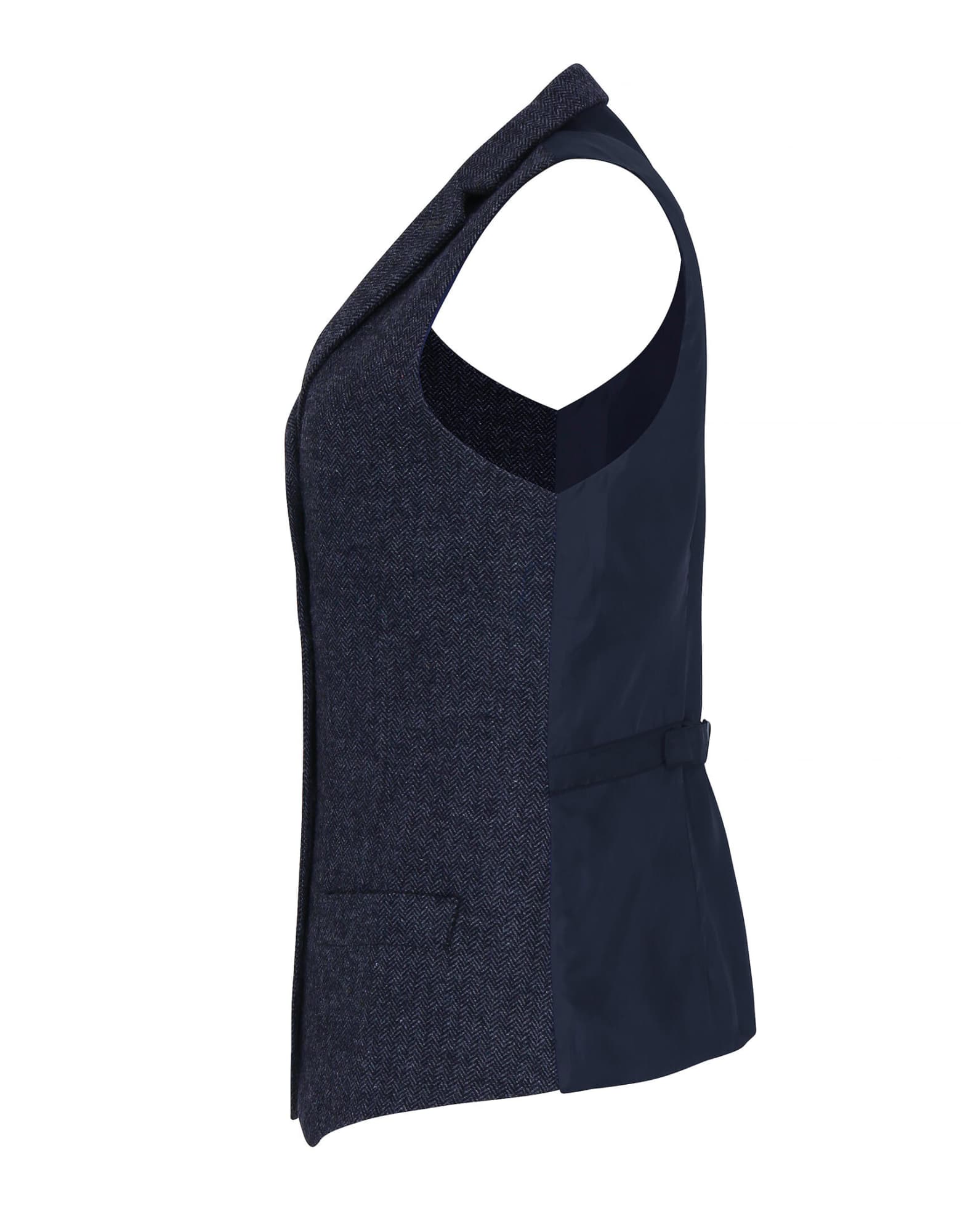Womens Herringbone Waistcoat