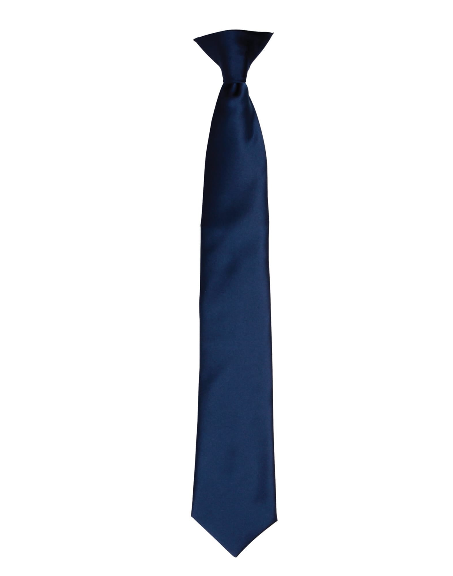 Colours Satin Clip Tie