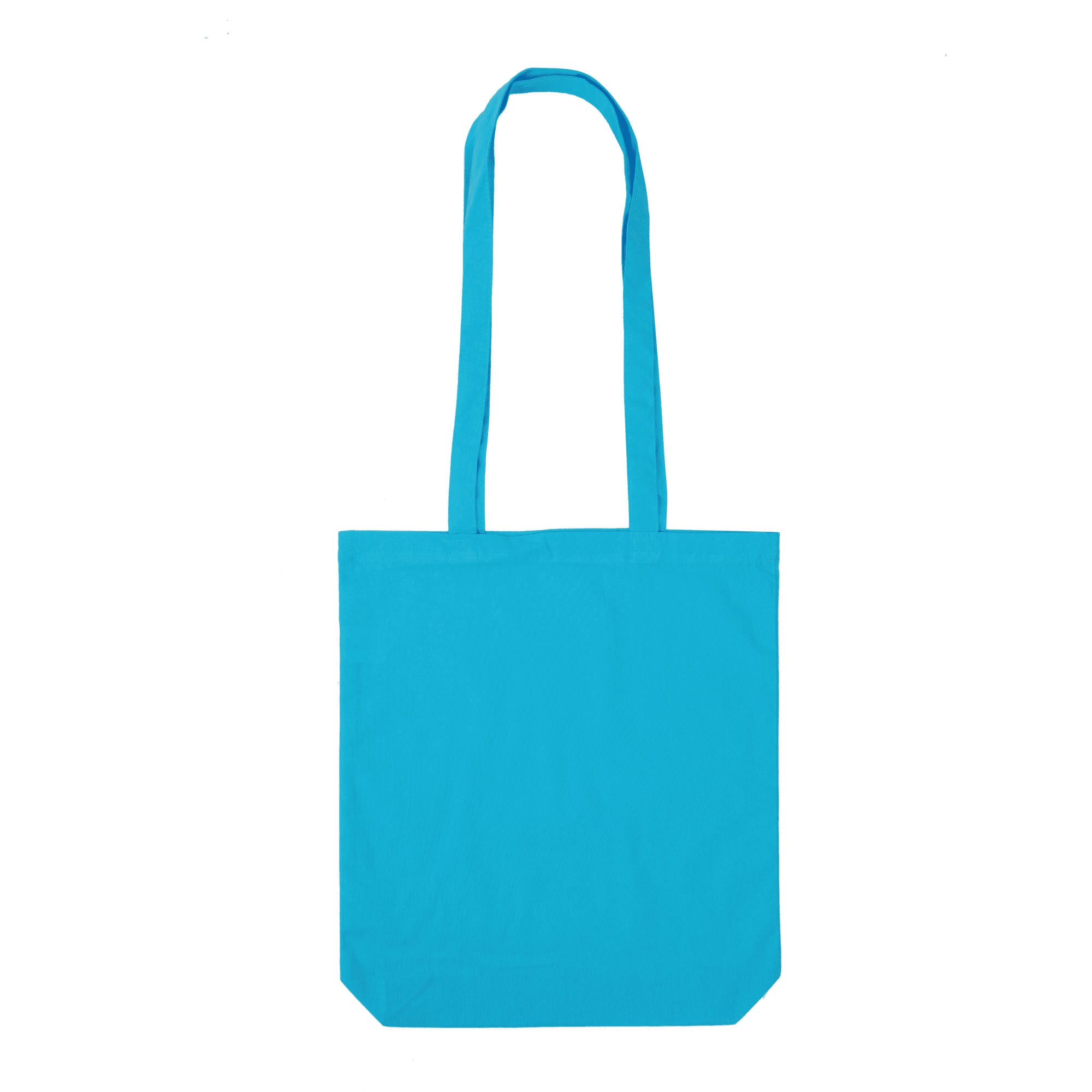 Long Handle Coloured Cotton Bag