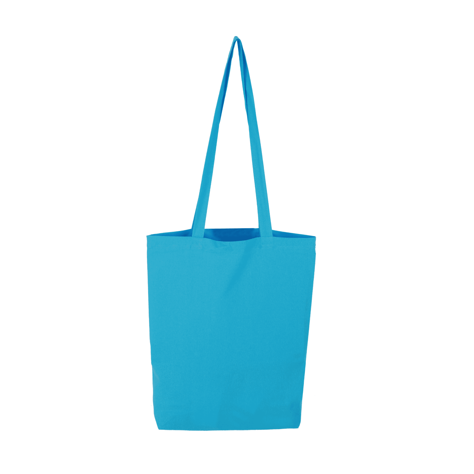 Long Handle Coloured Cotton Bag